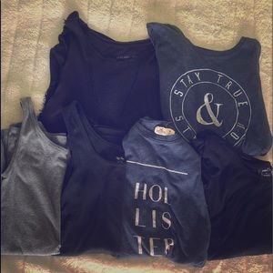 Tank top and tee bundle of 6